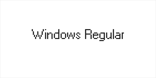 Windows Regular Logo