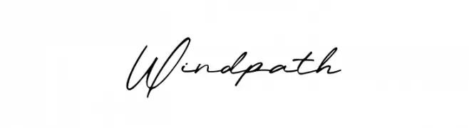 Windpath  Скачать бесплатные шрифты