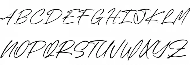 Windpath Font UPPERCASE