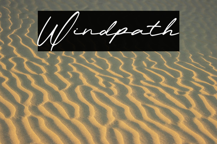 Windpath Example 1