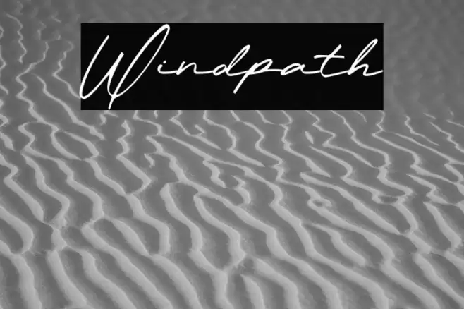 Windpath Fonte examples