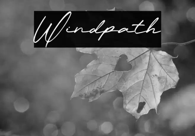 Windpath Fonte examples