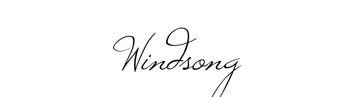 Windsong Font