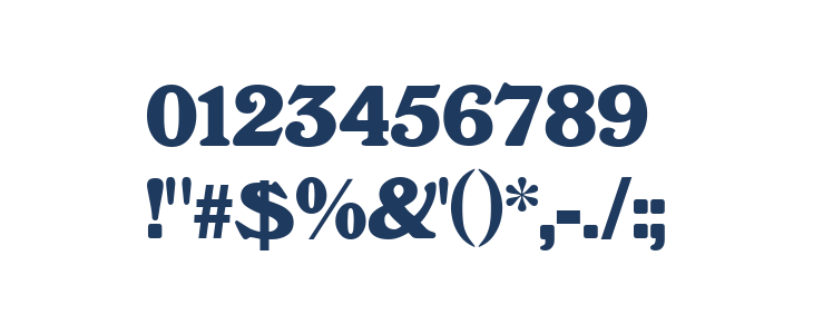 Windsor Regular Other Characters