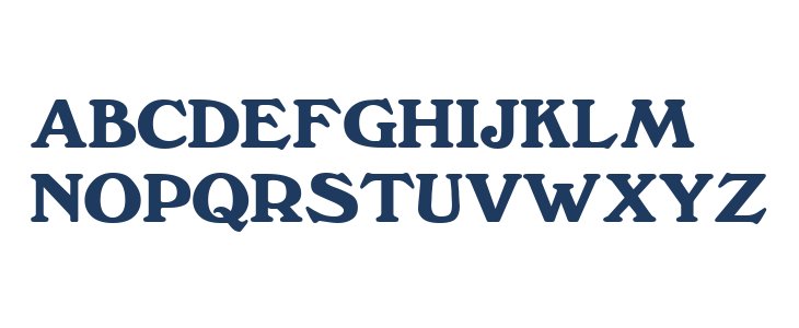 Windsor Regular Uppercase