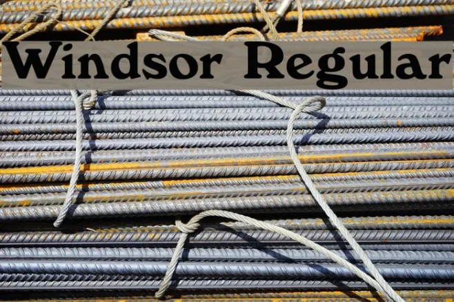 Windsor Regular Example 1