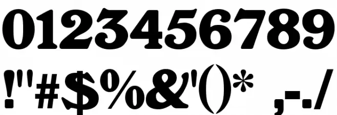 WindsorDemi.fog Font OTHER CHARS