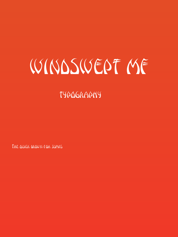 Windswept MF Poster