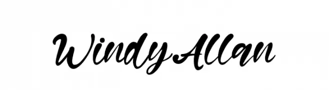 Windy Allan  Frei Schriftart Herunterladen