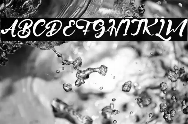 Windy Allan Font examples