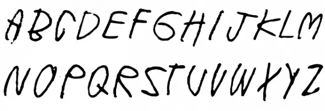 Windy Indigo Font UPPERCASE
