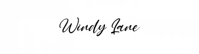 Windy Lane  नि: शुल्क फ़ॉन्ट्स डाउनलोड