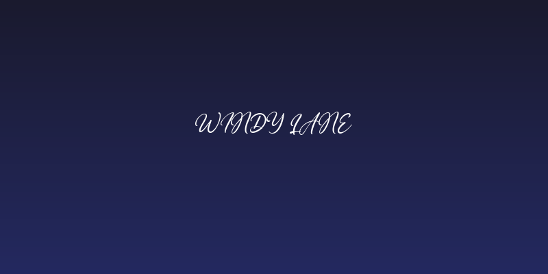 Windy Lane Social Header