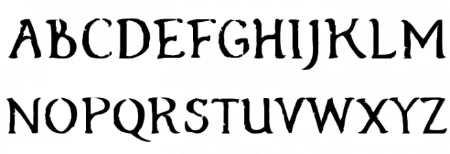 Windy Wood Demo Schriftart Groß