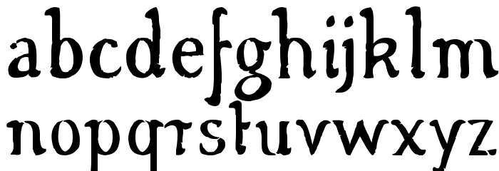 Windy Wood Demo Font LOWERCASE