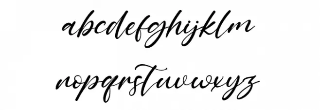 WindyLane Font LOWERCASE