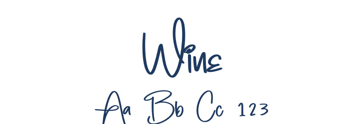 Wine Font Preview