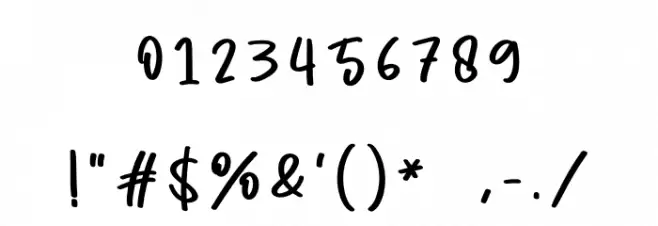 Wine フォント その他の文字