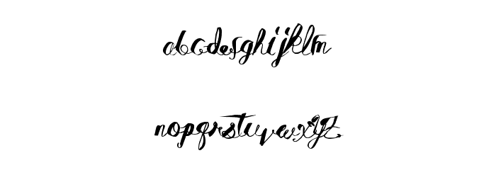 WineBasement Font LOWERCASE