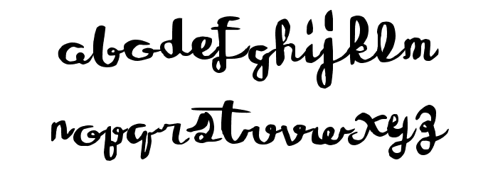 WineTasting Font LOWERCASE