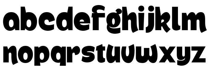 Winear Font LOWERCASE