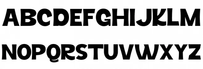 Winear Schriftart Groß