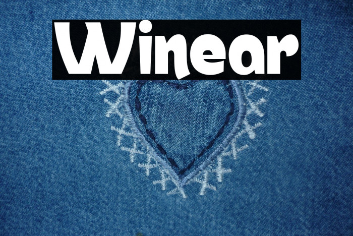 Winear Font examples