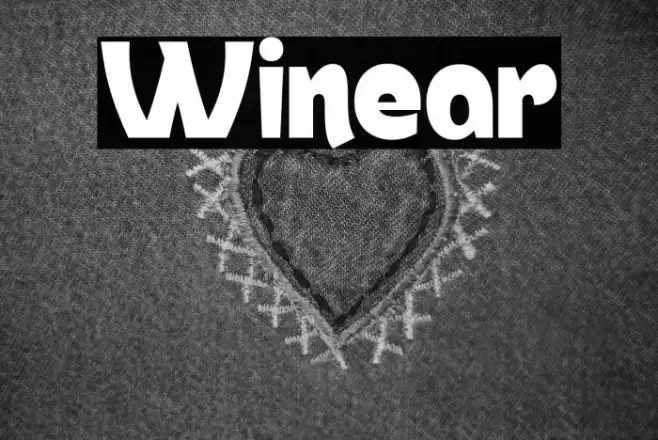 Winear Font examples