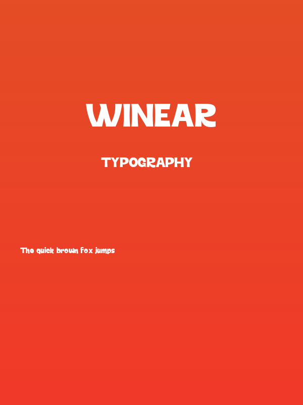 Winear Poster