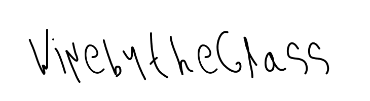 WinebytheGlass  les polices de caractères gratuit tlcharger