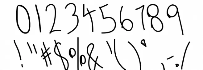 WinebytheGlass Font OTHER CHARS