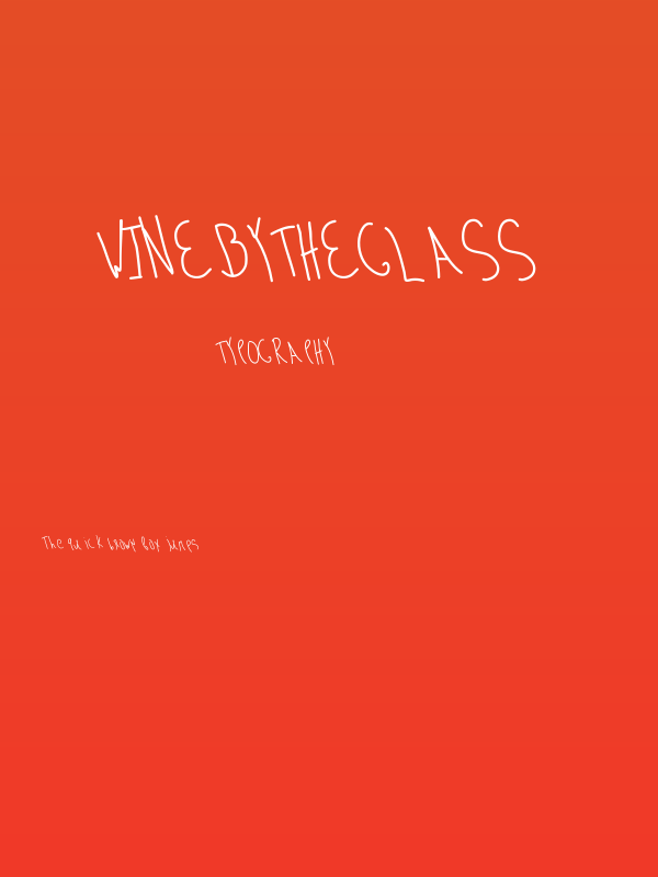 WinebytheGlass Poster