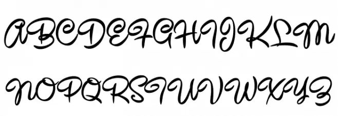 Winfield Script PERSONAL USE Fuentes MAYÚSCULAS