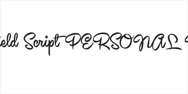 Winfield Script PERSONAL USE Logo