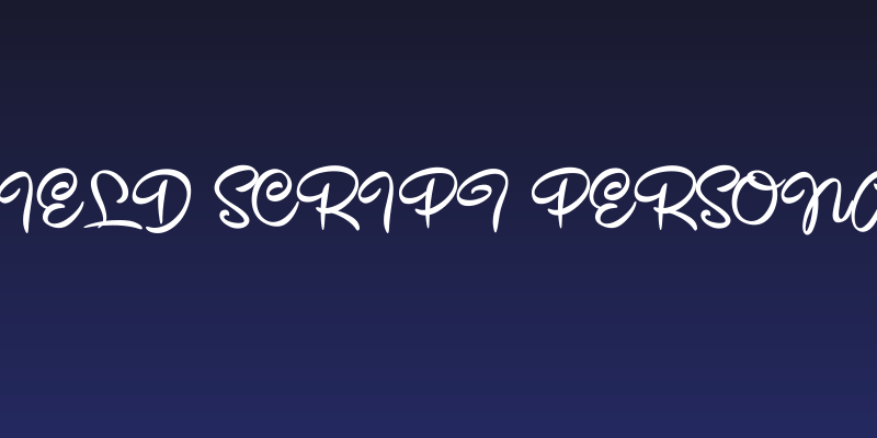 Winfield Script PERSONAL USE Social Header