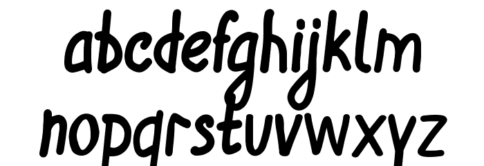 Winflo Font LOWERCASE