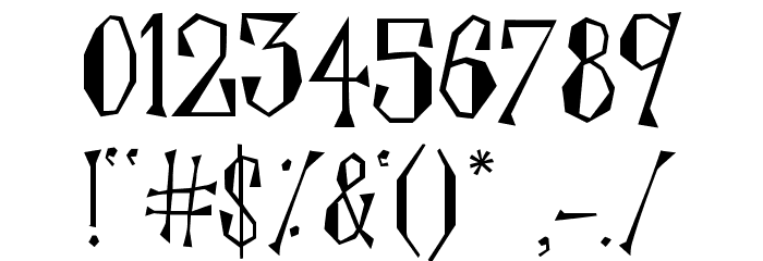 Winger Font OTHER CHARS