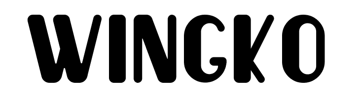 Wingko  フリーフォントのダウンロード