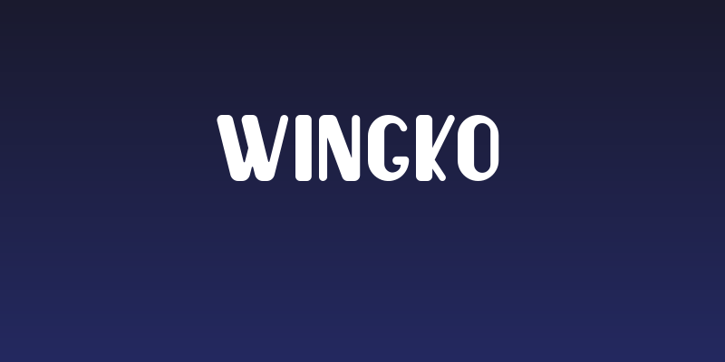 Wingko Social Header