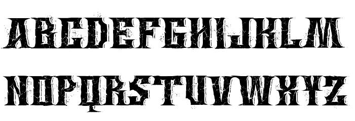 Wings of Darkness Font LOWERCASE