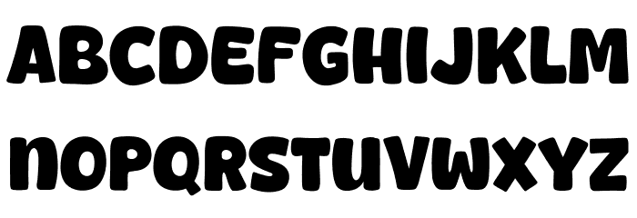 Winie Beige Font LOWERCASE