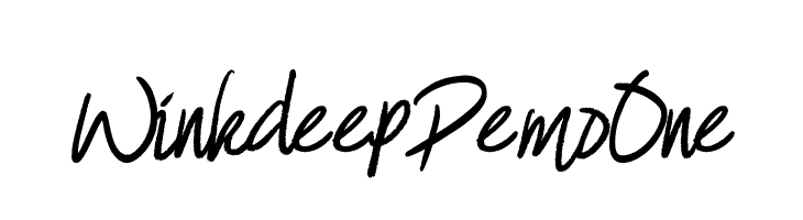 Winkdeep Demo One  Descarca Fonturi Gratis