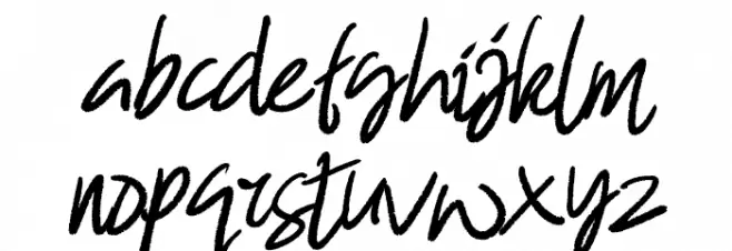 Winkdeep Demo One फ़ॉन्ट लोअरकेस