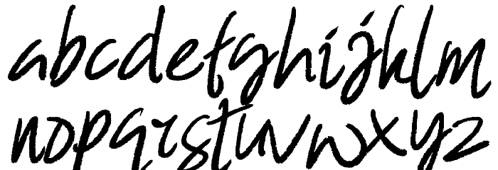 Winkdeep One Font LOWERCASE