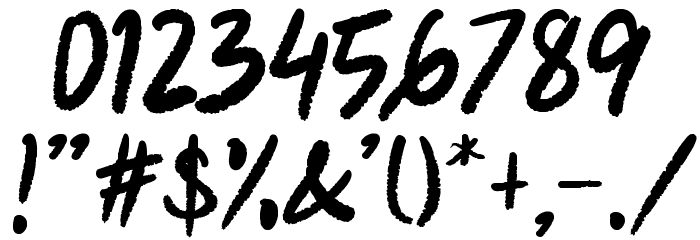 Winkdeep Two Font OTHER CHARS