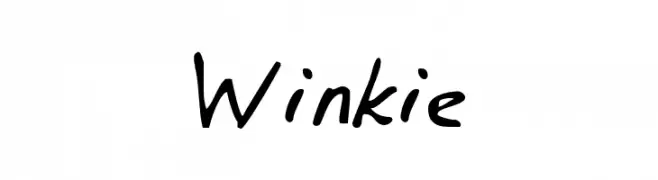 Winkie  Frei Schriftart Herunterladen