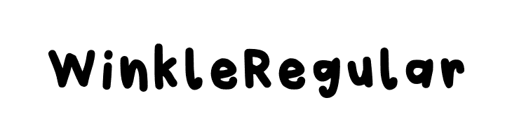 Winkle Regular  Frei Schriftart Herunterladen
