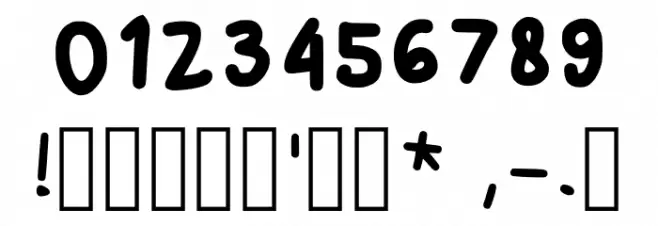 Winkle Regular Font OTHER CHARS