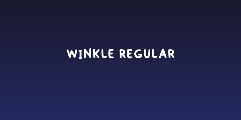 Winkle Regular Social Header