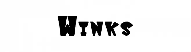 Winks  免费字体下载